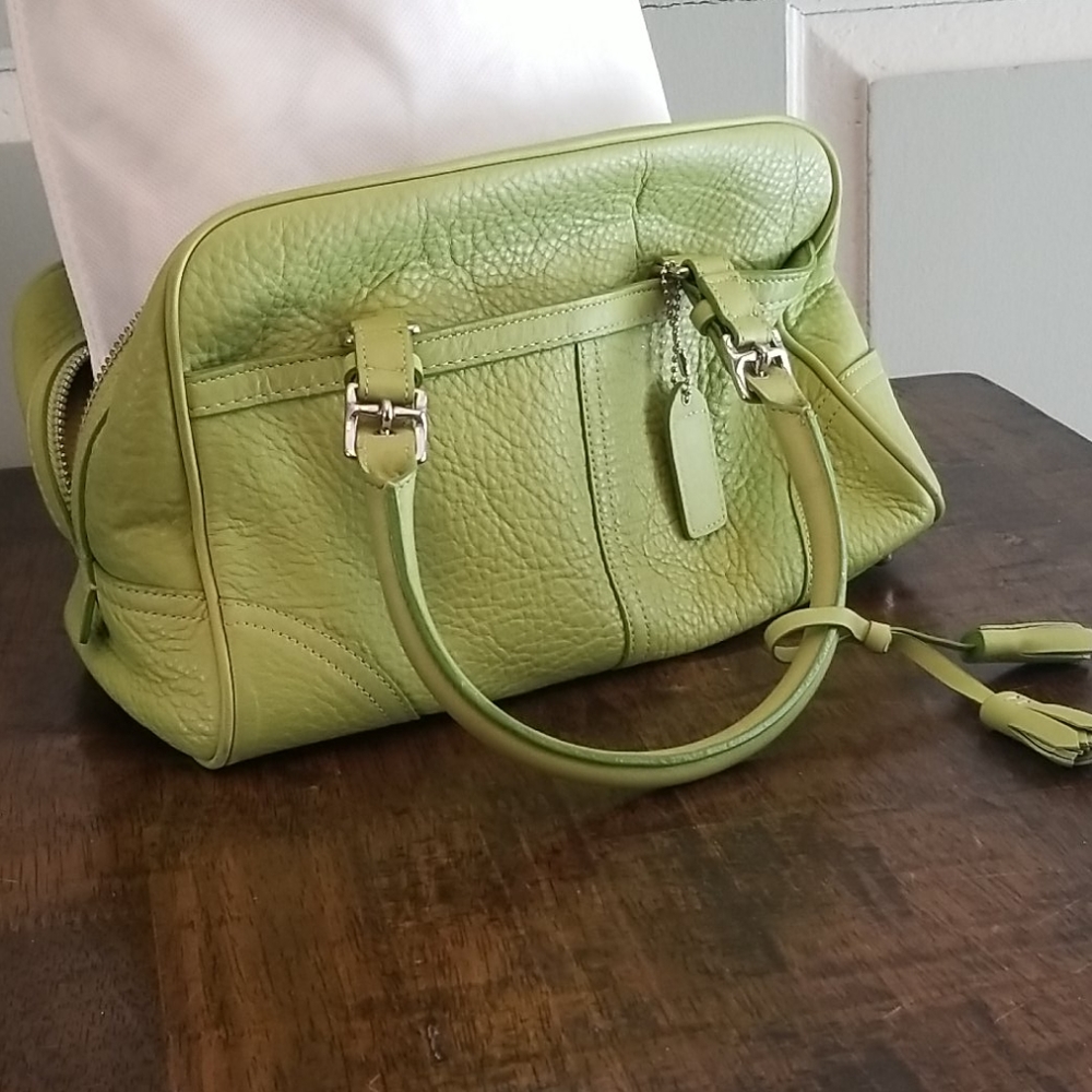 Coach Leather Shoulder Bag
